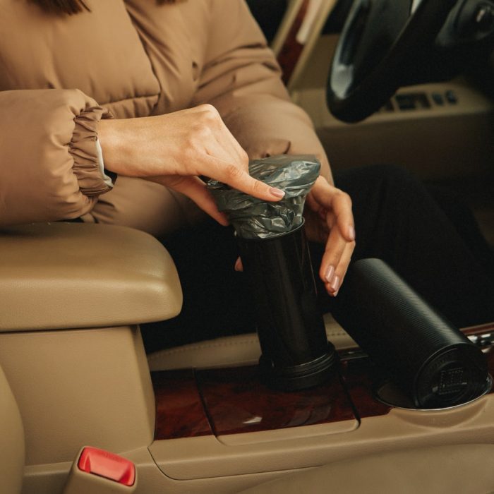 Tesla Cup Car Trash Can - Image 5