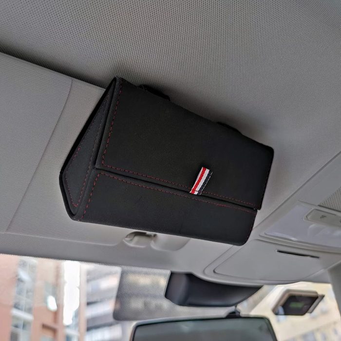 Magnetic Clip-On Sunglasses Case - Image 3