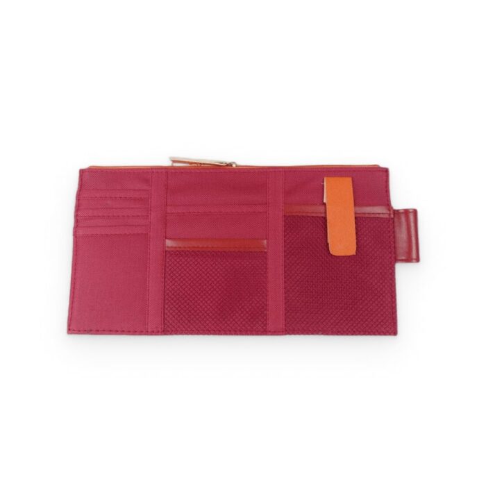 Cream Car Documents Visor Organizer - Image 2